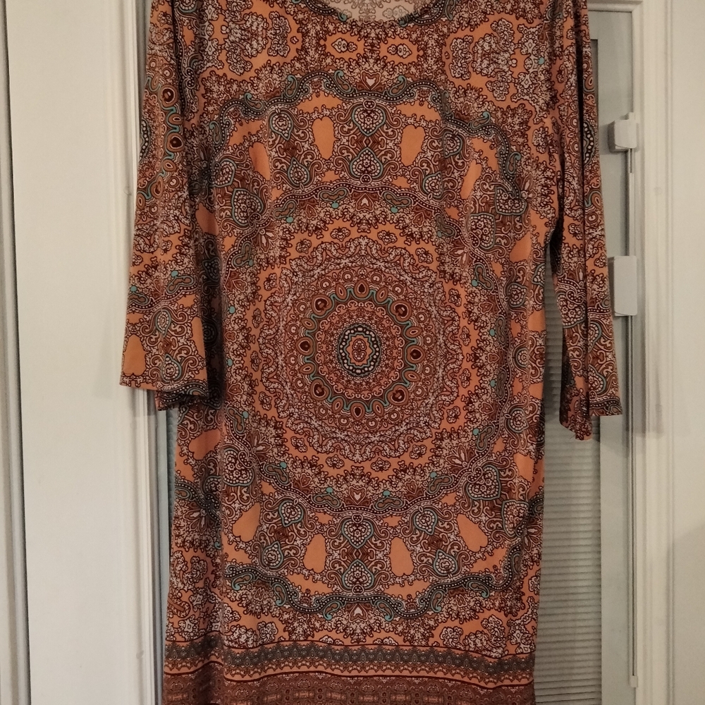 Bohemian Paisley Dress